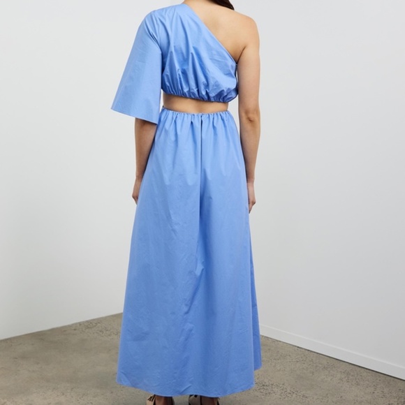 CAMILLA & MARC Blue Cut-out Detail Maxi Dress - Picture 3 of 7